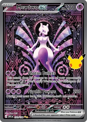 Mewtwo ex 151/128, Special Illustration Rare