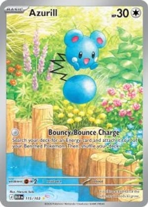 Azurill 115/103, Illustration Rare