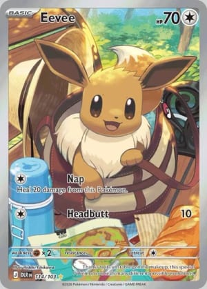Eevee 114/103, Illustration Rare