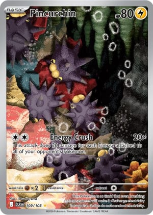 Pincurchin 109/103, Illustration Rare